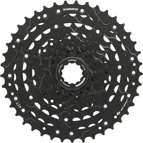 SHIMANO Kassette 9-fach LINKGLIDE CSLG300 9-fach | 11-41 Zähne | Für LINKGLIDE 10/11-fach CNLG500, H