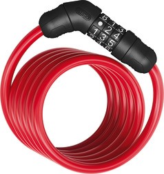 ABUS Kabelschloss Star 4508C/150 red
