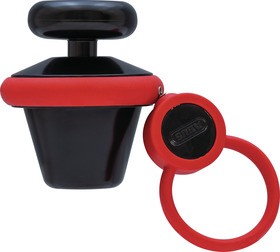 ABUS Bremsscheibenschloss Victory 39 black/red