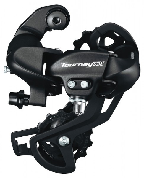 SHIMANO Schaltwerk Tourney TX RDTX800 schwarz | 7/8-fach