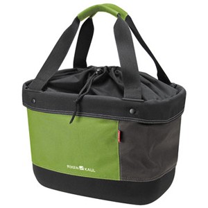 KLICKfix FAHRRAD-LENKERTASCHE SHOPPER ALINGO GRÜN/BRAUNFA