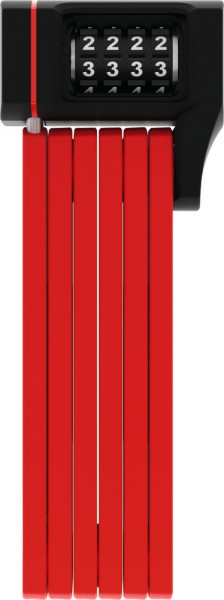 ABUS Faltschloss uGrip BORDO 5700/80C red SH