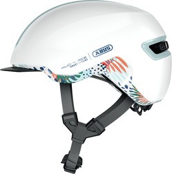 ABUS Fahrradhelm HUD-Y flower white shiny M