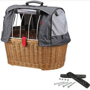 KLICKfix FAHRRAD-HUNDEKORB DOGGY BASKET PLUS KORBKLIP