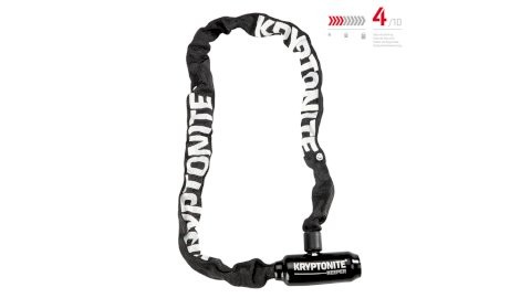 KRYPTONITE Kettenschloss Keeper 585 Integrated Chain schwarz